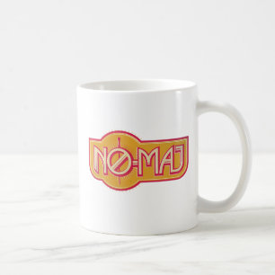 Red & Gult NO-MAJ™-bricka Kaffemugg