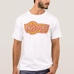 Red & Gult NO-MAJ™-bricka T-shirt