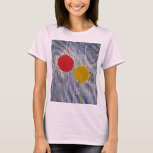 Red Gult Sol Spot Polka dots Abstrakt