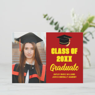 Red Gult Student Foto Modern Studenten Meddelande