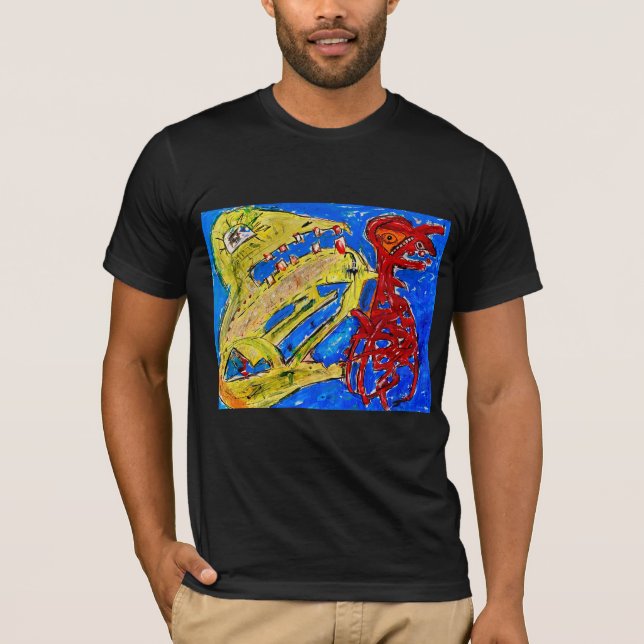 Red & Gult T-Shirt (Framsida)