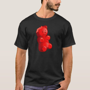 Red Gummy Bear Candy T Shirt