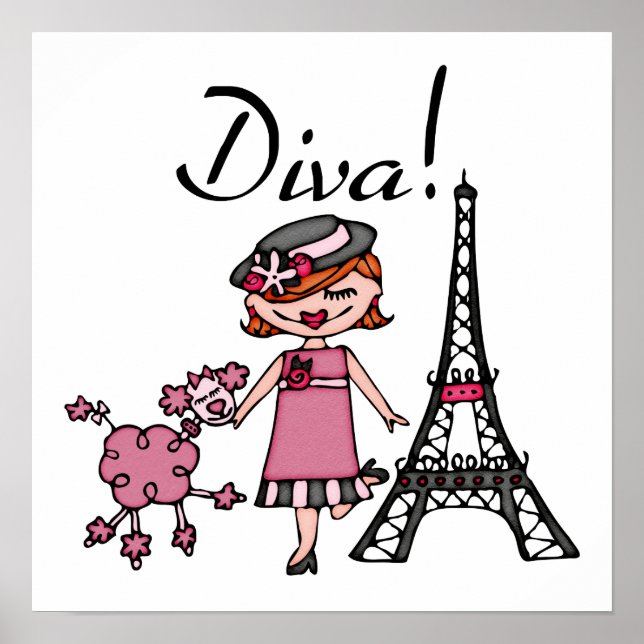 Red Hair Diva Poster (Framsidan)