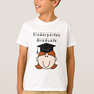 Red Hair GIrl Kindergarten Student Tshirts
