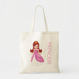 Red Hairprincess Treat Bag Tygkasse