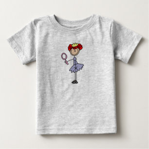 Red Hairt Princess Shirt Tee