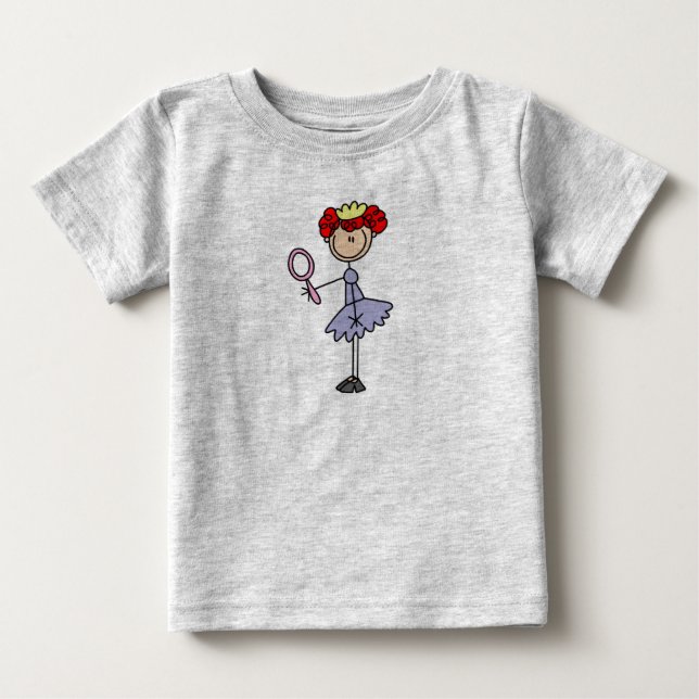 Red Hairt Princess Shirt Tee (Framsida)