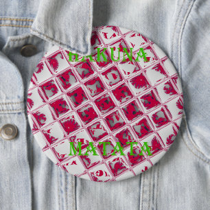 Red Hakuna Matata Stil Knapp