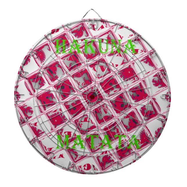 Red Hakuna Matata Stil Piltavla (Framsidan)