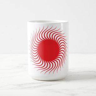 Red Hål Coffee Mugg