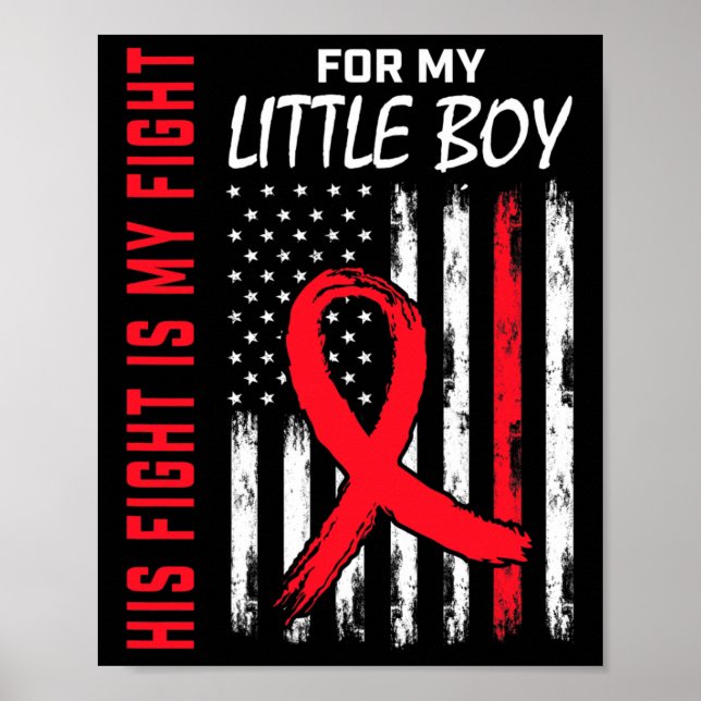 Red Hans Fight Son Little Boy Heart Disease Usa Fl Poster (Framsidan)
