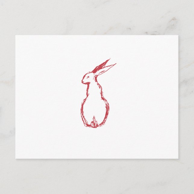 Red Hare Vykort (Framsida)