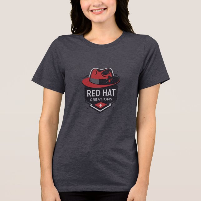 Red Hat Creations-grafik T-Shirt (Framsida)
