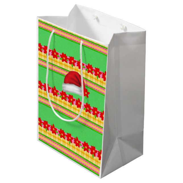 Red Hat God jul Gift Bags (Baksidan Vinklad)