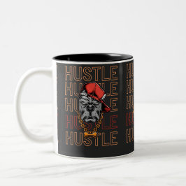 Red Hat Mad Dog Hustle Två-Tonad Mugg