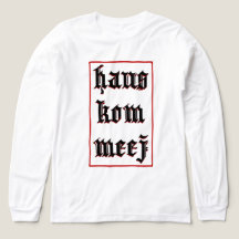 Red Haus Kom Meej Hmong Anpassad design Shirt