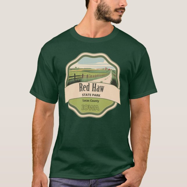 Red Haw State Park T Shirt (Framsida)