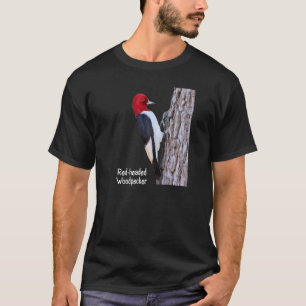 Red head Woodpecker Woodpecker Bird Ornithology T Shirt