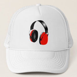 RED HEADPHONES FOR MODERN DJ KEPS