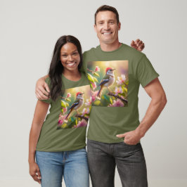 Red Heaff Chsted Warbler Fantasy Bird T Shirt
