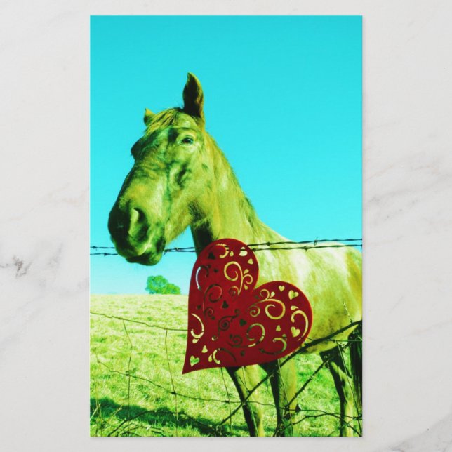 Red Heart and Horse (Framsida)