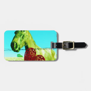 Red Heart and Horse Bagagebricka
