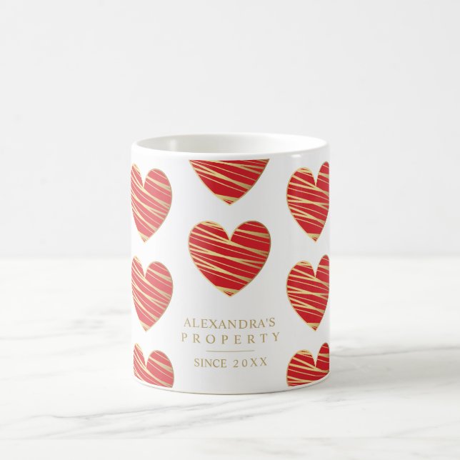 Red Heart Best Friends All Occasion  Kaffemugg (Center)