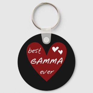 Red Heart Best Gamma Aldrig Tshirts och Gifts Nyckelring
