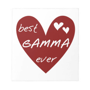 Red Heart Best Gamma-gåvor någonsin Anteckningsblock