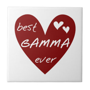 Red Heart Best Gamma-gåvor någonsin Kakelplatta