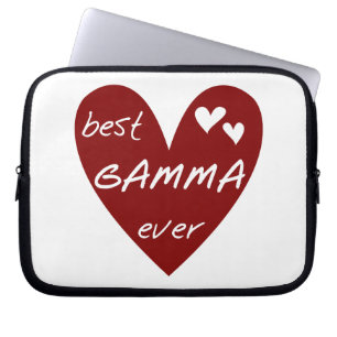 Red Heart Best Gamma-gåvor någonsin Laptop Sleeve