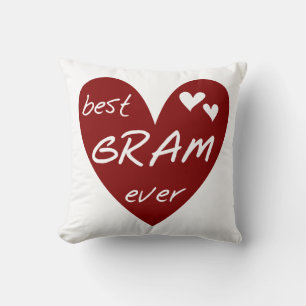 Red Heart Best Gram någonsin presenterat Kudde