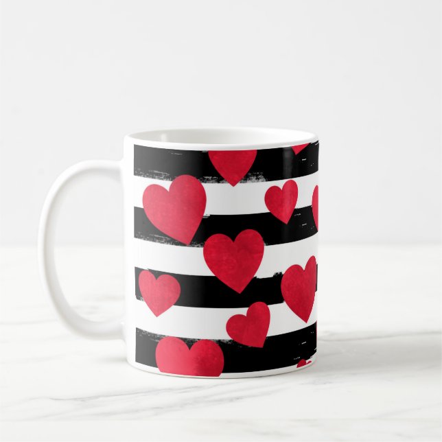 Red Heart Coffee Mugg (Vänster)