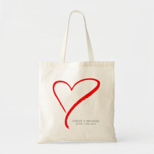 Red Heart Doodle Tygkasse
