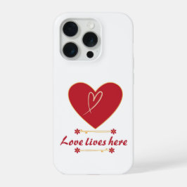 Red Heart Floral Design – “Love Lives Here” 