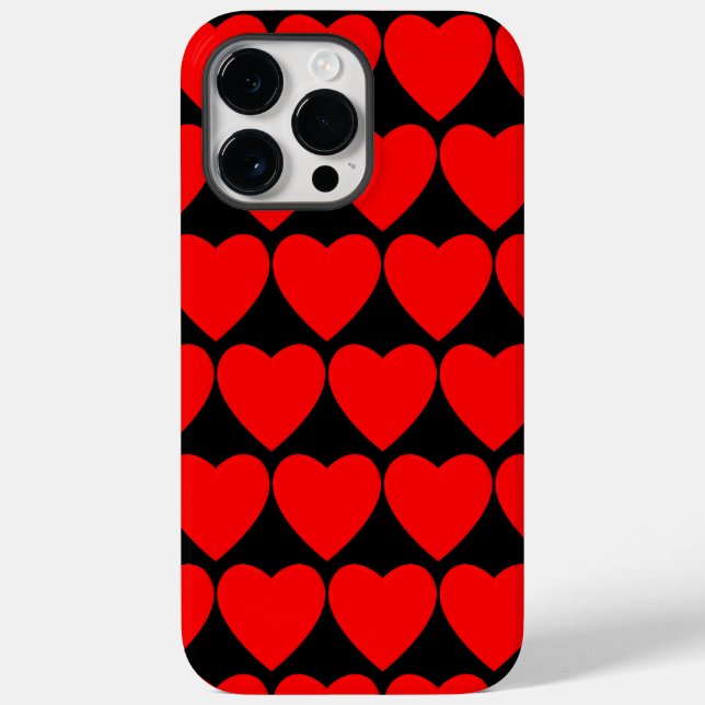 Red Heart Fodral-Mate iphone case (Baksida)