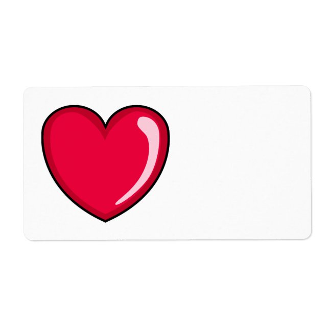 Red Heart Fraktsedel (Framsidan)