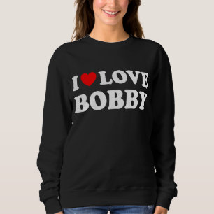 Red Heart I Kärlek Bobby T Shirt