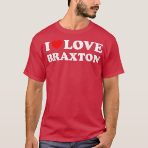 Red Heart I Kärlek Braton T Shirt