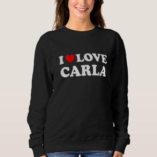 Red Heart I Kärlek Carla T Shirt