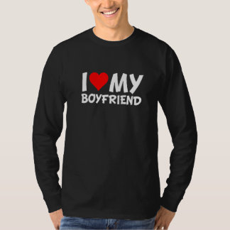 Red Heart I Kärlek Min Boykompis T Shirt