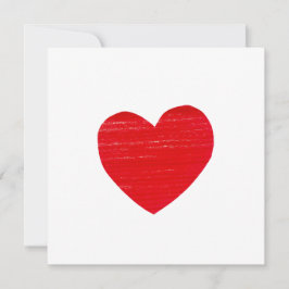 Red Heart-inbjudan Inbjudningar