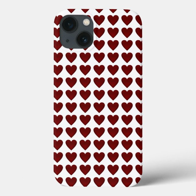 Red Heart iphone case (Baksida)