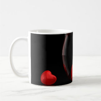Red Heart Kaffemugg