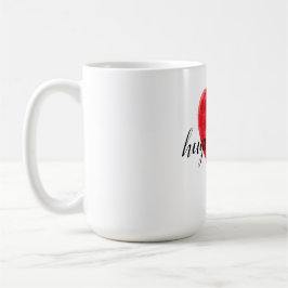 Red Heart Kaffemugg