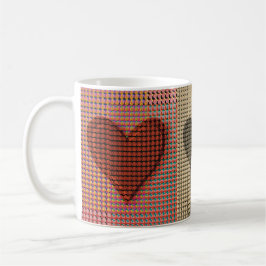 Red Heart Kaffemugg