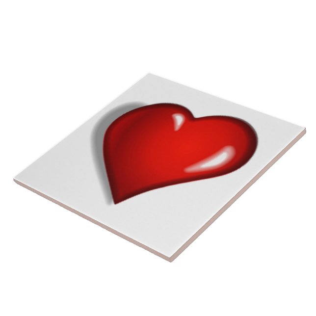 RED HEART KAKELPLATTA (Sidan)