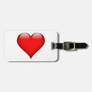 Red Heart Kärlek Bagagebricka