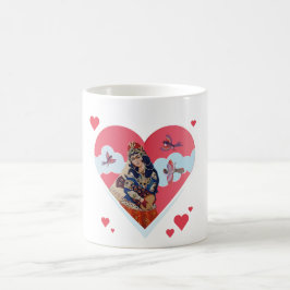 Red Heart Kärlek Mugg