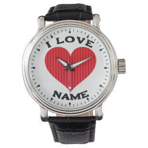Red Heart Kärlek Symbol-18374 Armbandsur